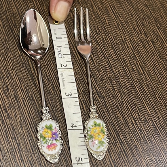 🟡Vintage Floral Set of Spoons & Forks - Picture 17 of 17
